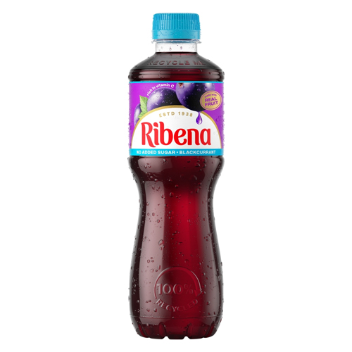 RIBENA BLACKCURRANT JUICE DRINK NAS 500ML