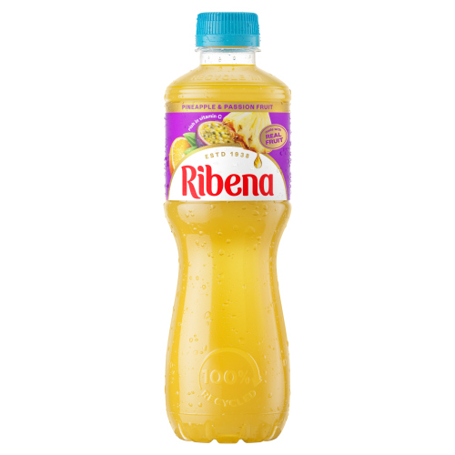 RIBENA PINEAPPLE AND PASSION FRUIT JUICE DRINK NAS 500ML - Premier Exports
