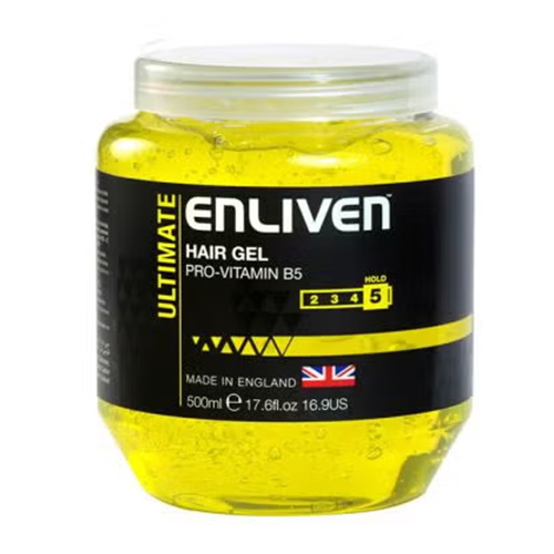 ENLIVEN XL HAIR GEL ULTIMATE YELLOW 500ML