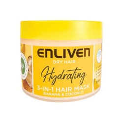 ENLIVEN FRUITS BANANA & COCONUT 3 IN 1 HAIR MASK 350ML