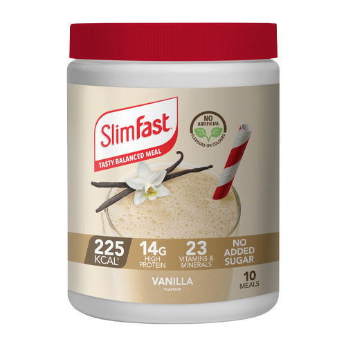 SLIMFAST VANILLA FLAVOUR SHAKE 365G