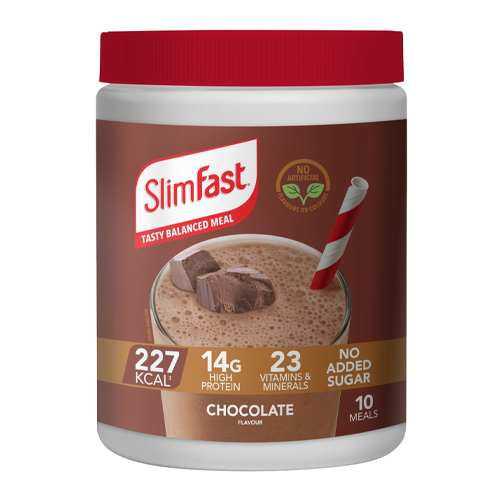 SLIMFAST CHOCOLATE FLAVOUR SHAKE 375G
