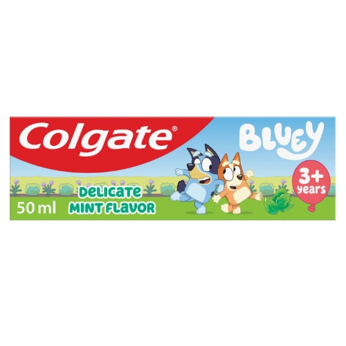 COLGATE TOOTHPASTE KIDS BLUEY 3+ 50MLBLUEY 50ML