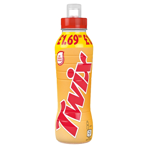 TWIX CHOCOLATE BROWNIE MILK SHAKE DRINK PMP £1.69 350ML