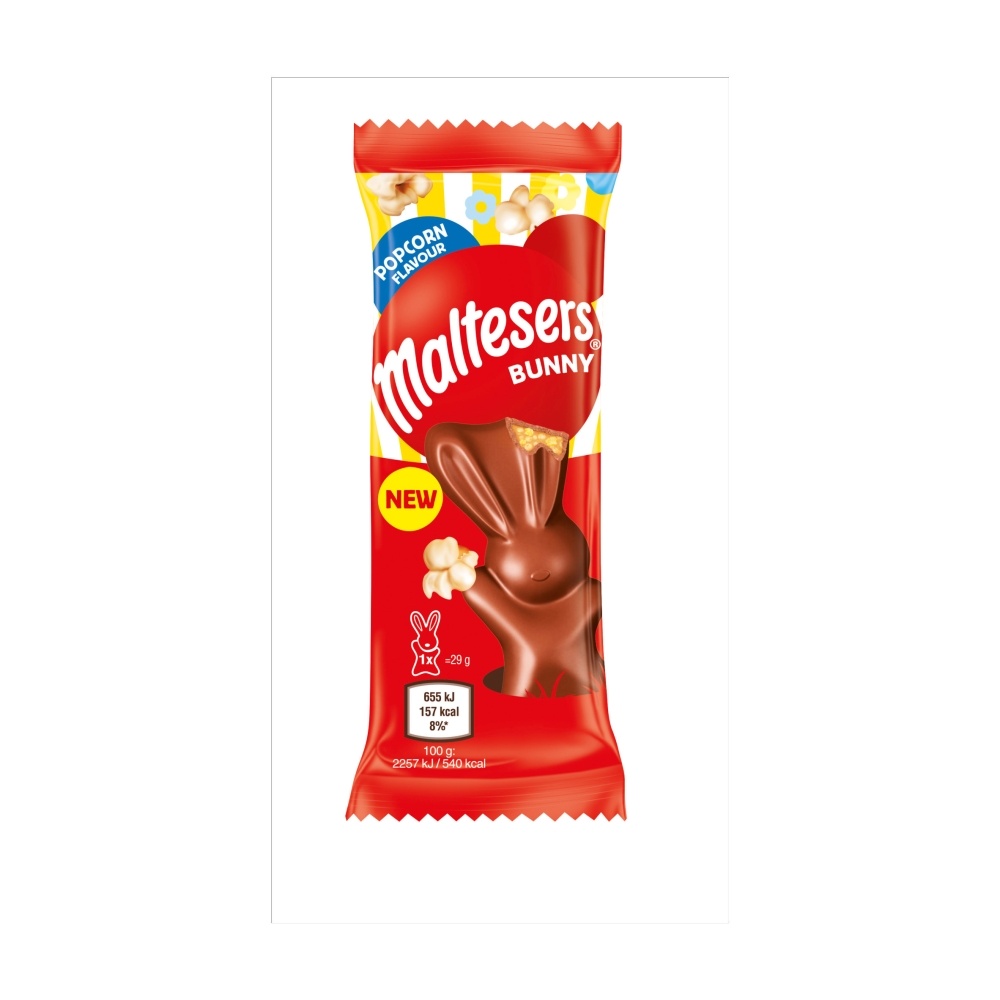 MALTESERS POPCORN CHOCOLATE EASTER BUNNY TREAT 29G-EASTER