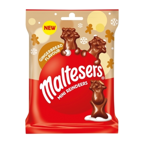 MALTESERS MINI GINGERBREAD REINDEER 59G-XMAS