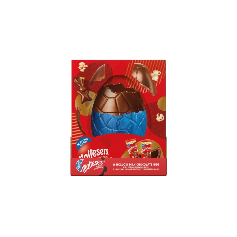 MALTESERS POPCORN BUNNY EASTER CHOCOLATE EGG 438G-EASTER