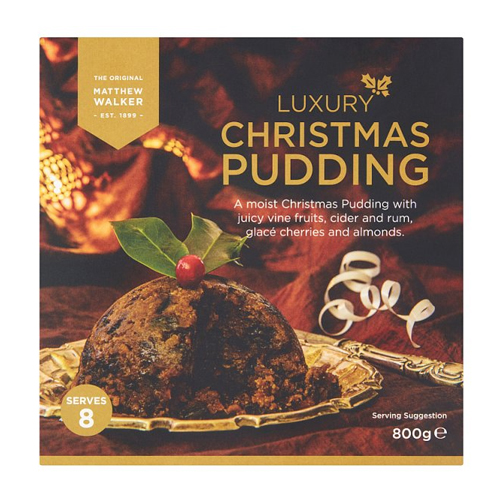 MATTHEW WALKER LUXURY XMAS PUDDING 800G-XMAS