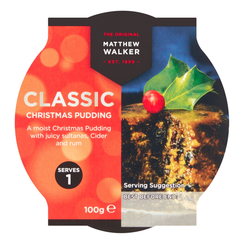 MATTHEW WALKER CLASSIC XMAS PUDDING 100G-XMAS