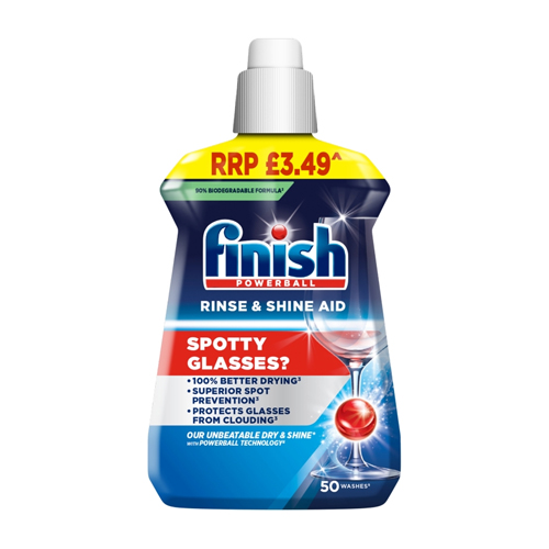 FINISH RINSE AID REGULAR PMP £3.49 250ML