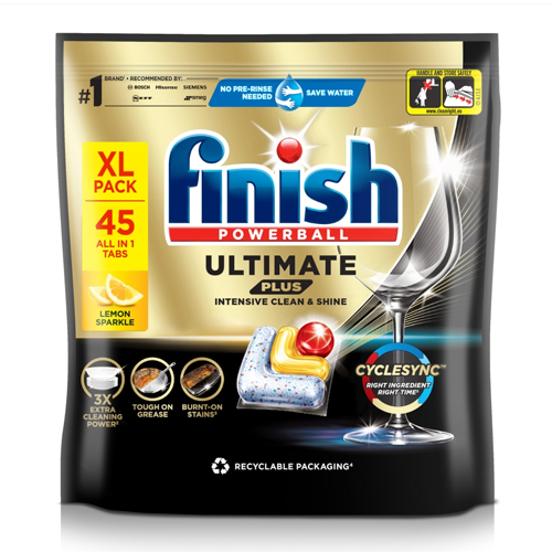 FINISH ULTIMATE PLUS LEMON 45S