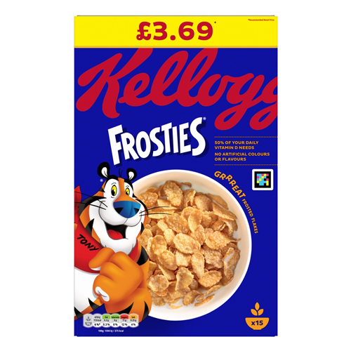 KELLOGG'S FRUIT 'N FIBRE BREAKFAST CEREAL PMP £3.69 470G