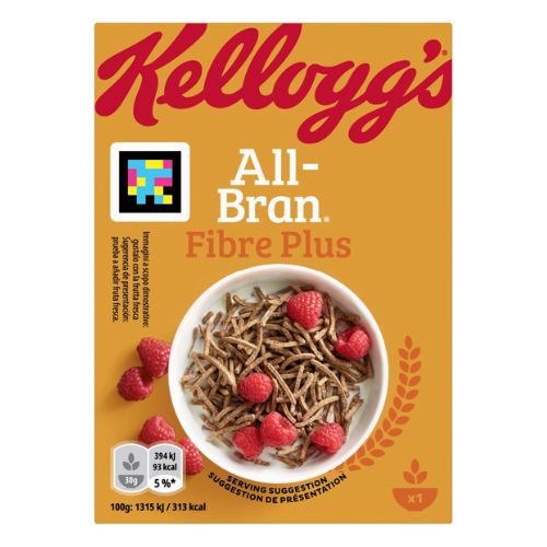 KELLOGG'S ALL BRAN BREAKFAST CEREAL PORTION PACKS 40 X 30G