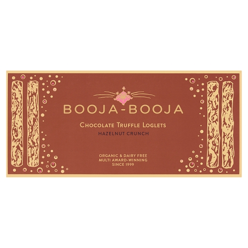 BOOJA-BOOJA HAZELNUT CRUNCH CHOCOLATE TRUFFLE LOGLETS 115G