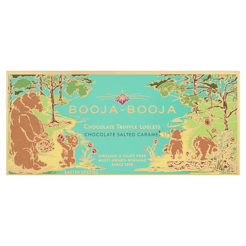 BOOJA-BOOJA SALTED CARAMEL CHOCOLATE TRUFFLE LOGLETS 115G