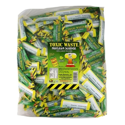 TOXIC WASTE APPLE CHEW BAR MINIS 3KG