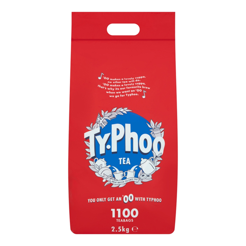 TYPHOO 1100S TEABAGS 2.5KG