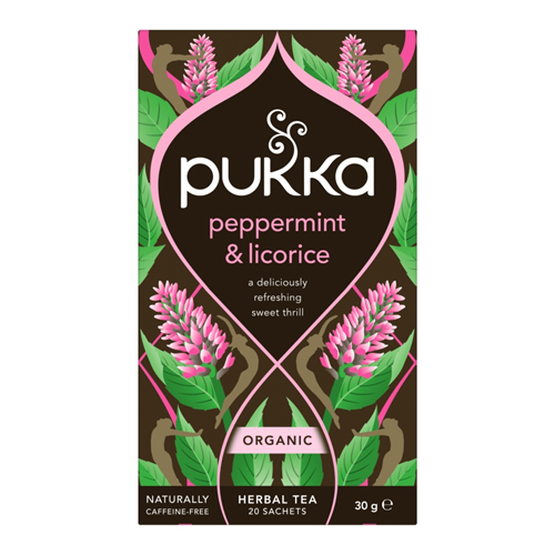 PUKKA ORGANIC PEPPERMINT & LICORICE 20'S