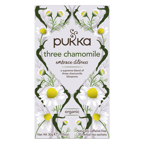 PUKKA ORGANIC THREE CHAMOMILE 20'S