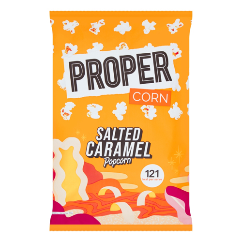 PROPERCORN SALTED CARAMEL POPCORN 28G