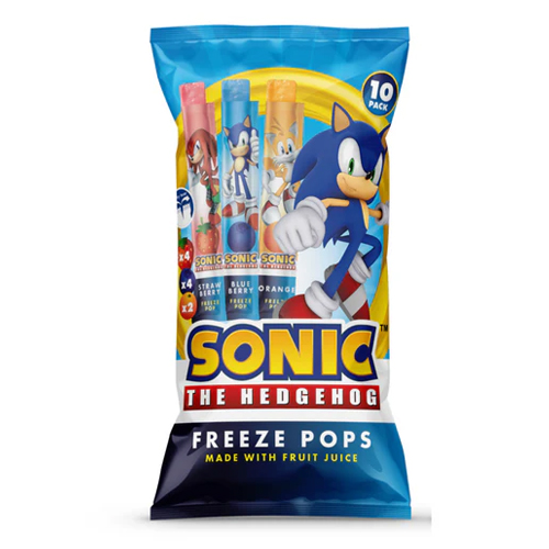 SONIC MULTI-FRUIT FREEZE POPS 10PK 50ML