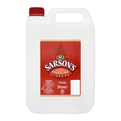 SARSONS DISTILLED MALT VINEGAR 5L