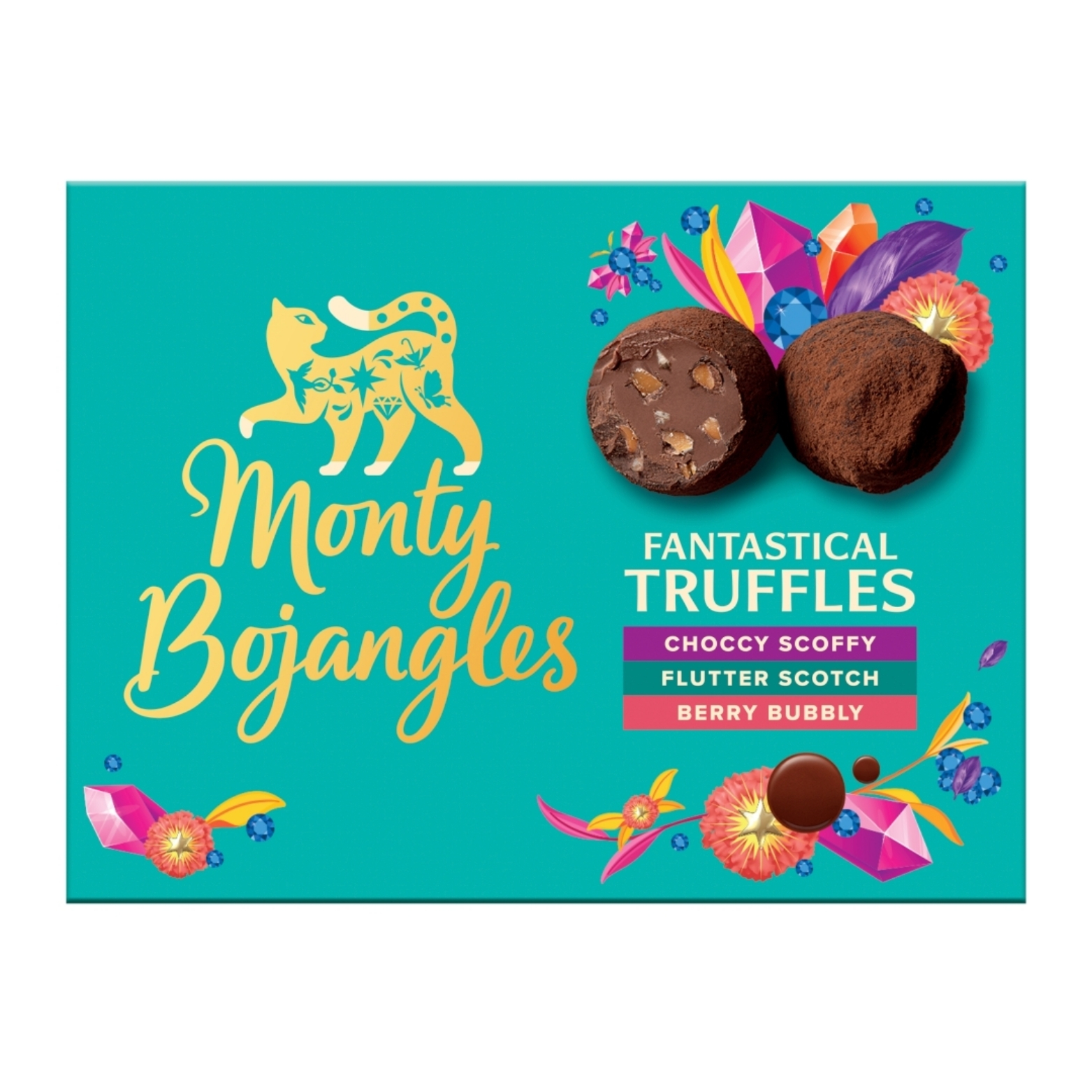 MONTY BOJANGLES CHOCOLATEY FANTASTICAL TRUFFLE SELECTION 135G