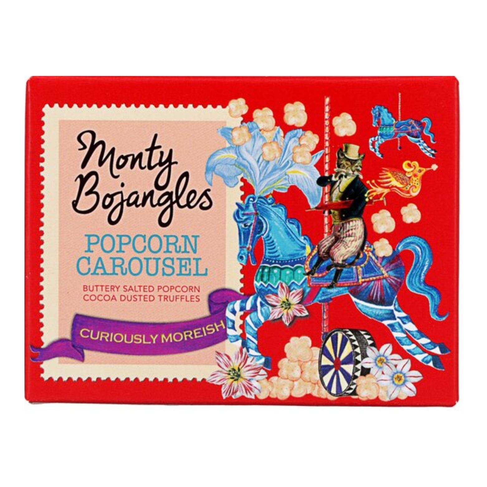 MONTY BOJANGLES POPCORN CAROUSEL CHOCOLATEY TRUFFLES 100G