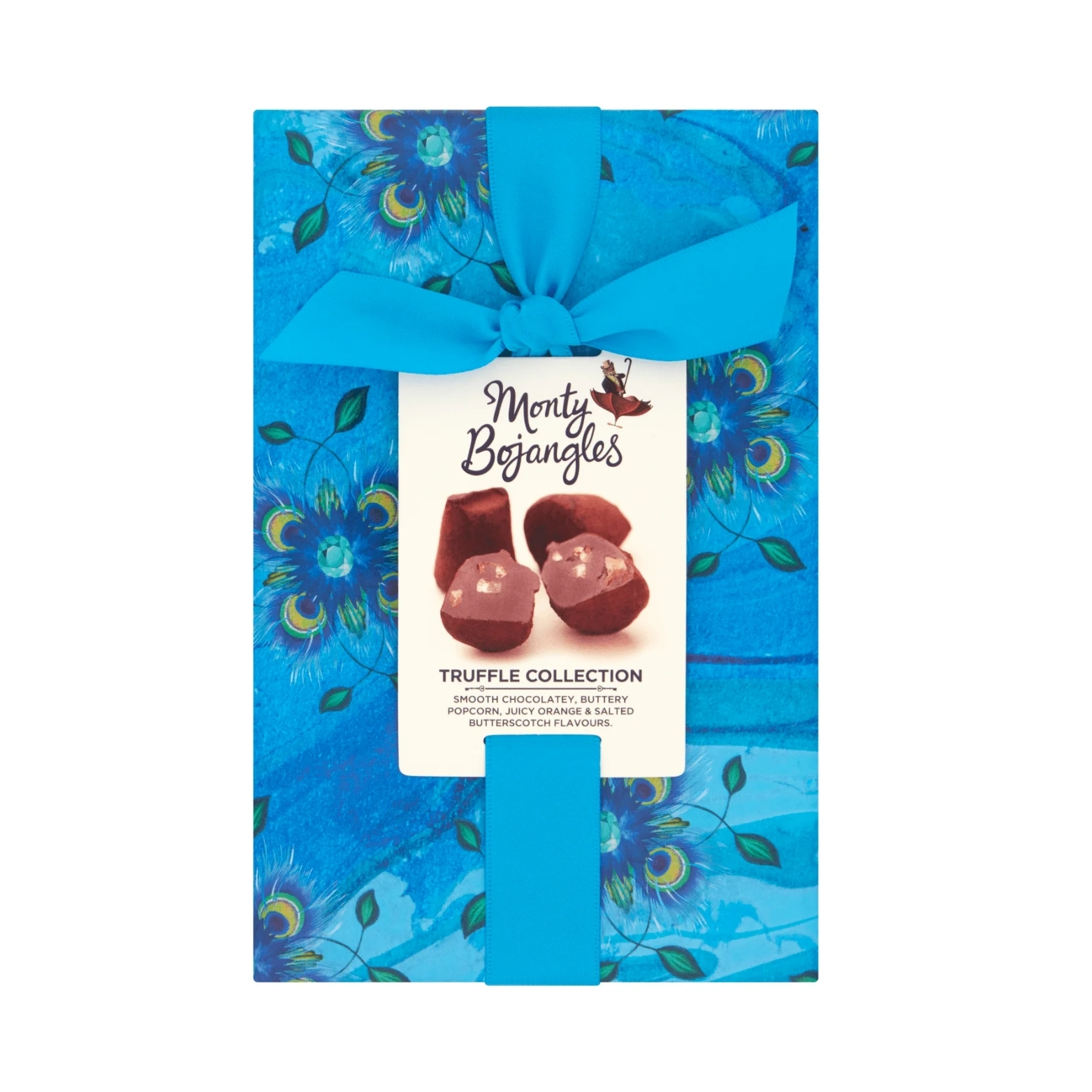 MONTY BOJANGLES PEACOCK BLUE TRUFFLE COLLECTION GIFT BOX 190G