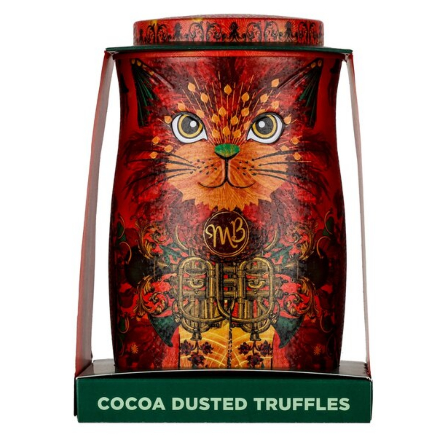 MONTY BOJANGLES ORANGE ANGELICAL FIRE DANCER CAT TIN 135G