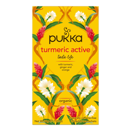 PUKKA ORGANIC TURMERIC ACTIVE 20'S