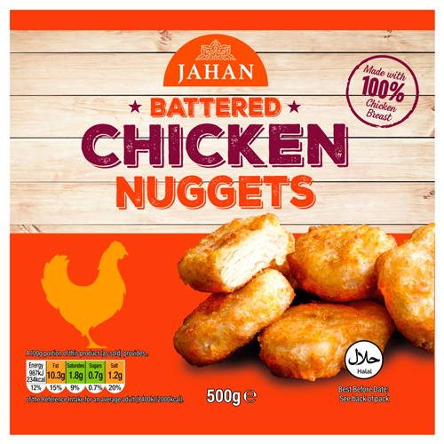 JAHAN BATTERED NUGGETS 500G
