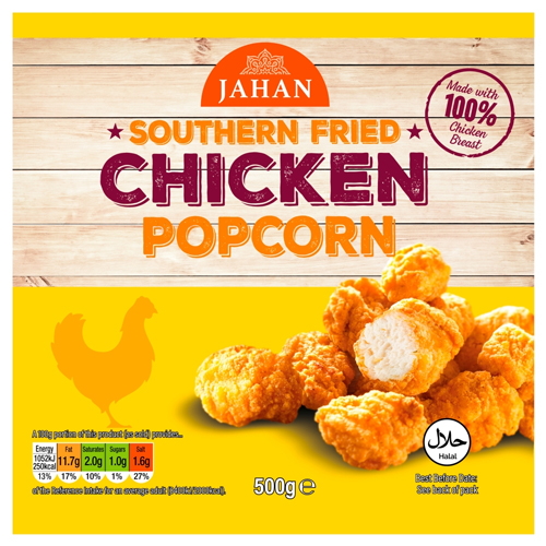 JAHAN SOUTHERN FRIED POPCORN 500G