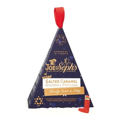 JOE & SEPH'S VEGAN SALTED CARAMEL FESTIVE MINI GIFT BOX 32G-XMAS