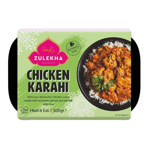 ZULEKHA CHICKEN KARAHI MASALA CURRY POT 300G