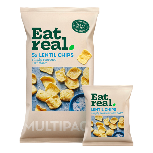 EAT REAL LENTIL CHIPS 90G