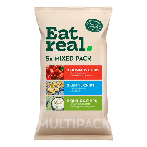 EAT REAL 5 MIXED PACK 98G