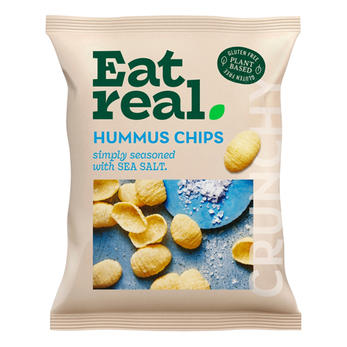 EAT REAL HUMMUS CHIPS 45G