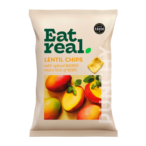 EAT REAL LENTIL CHIP 95G