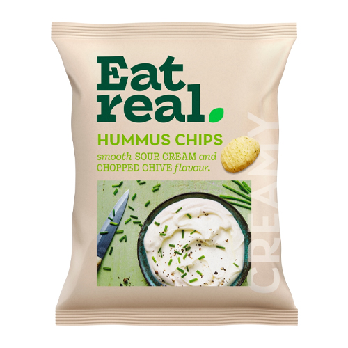 EAT REAL CREAMY HUMMUS CHIPS 45G