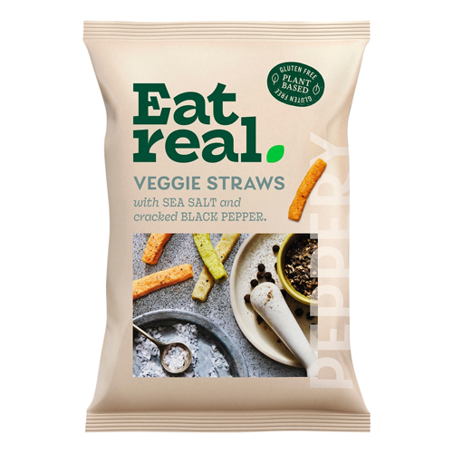 EAT REAL VEGGIE STRAWS 110G