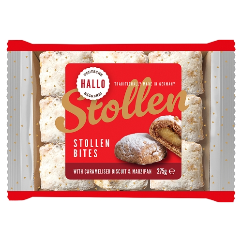 HALLO DEUTSCHE SPEKULOOS STOLLEN BITES 275G-XMAS