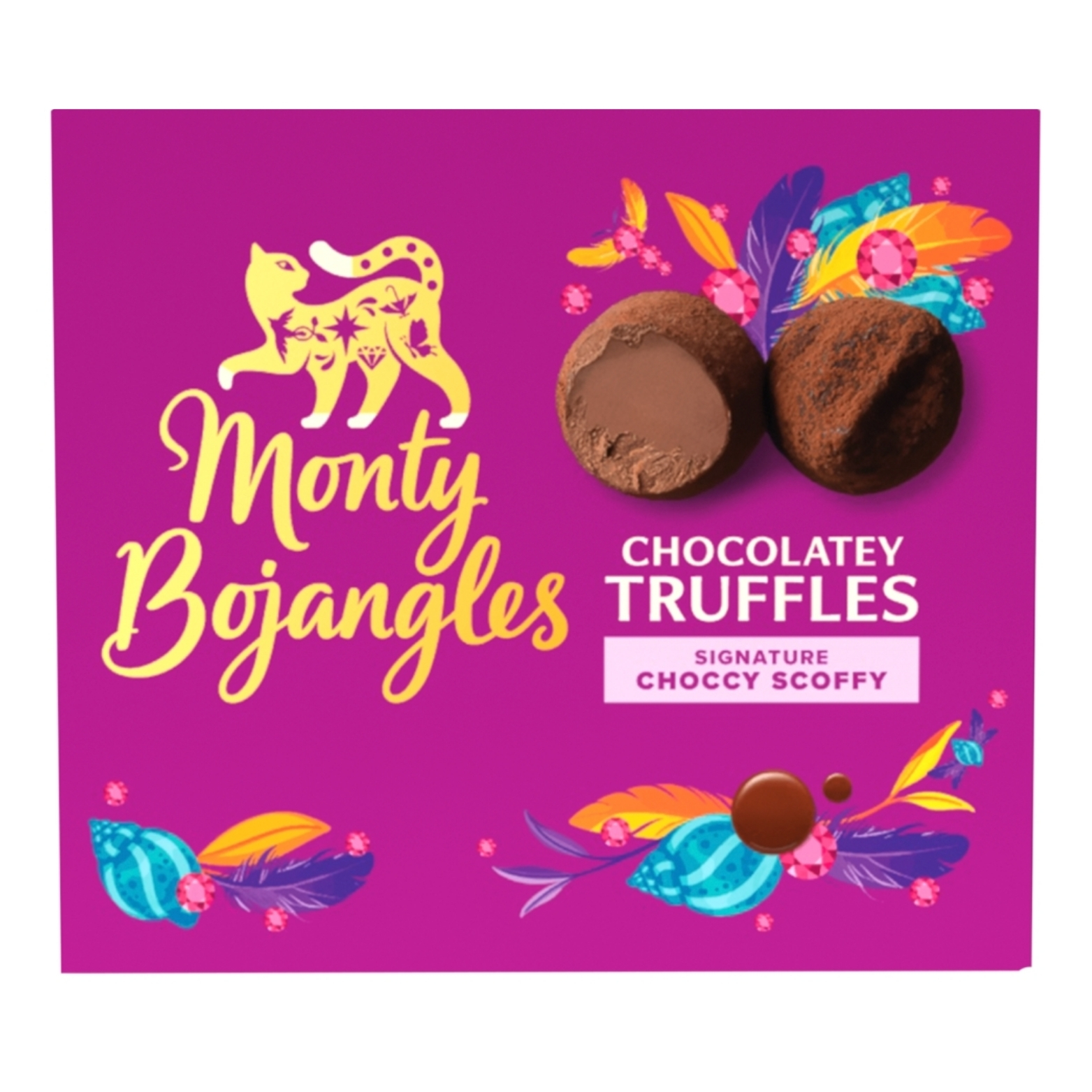 MONTY BOJANGLES CHOCOLATEY TRUFFLES 225G