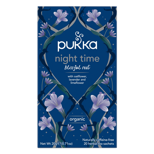 PUKKA ORGANIC TEA NIGHT TIME 20'S 20G