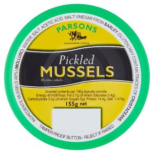 PARSONS PICKLED MUSSELS 155G