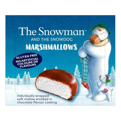 SNOWMAN & SNOWDOG CHOCOLATE MARSHMALLOW WIGIG 8S-XMAS
