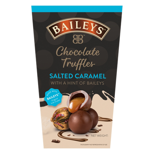 BAILEYS SALTED CARAMEL CHOCOLATE TRUFFLES CARTON 205G