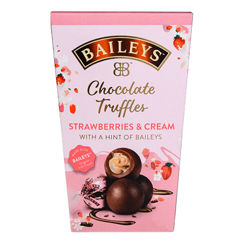 BAILEYS CHOCOLATE TRUFFLES STRAWBERRIES & CREAM 205G