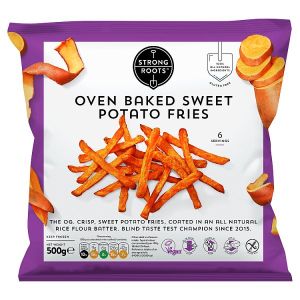 STRONG ROOTS SWEET POTATO FRIES 500G