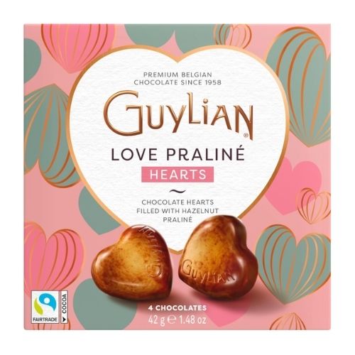 GUYLIAN LOVE PRALINE 4 CHOCOLATES 42G-XMAS